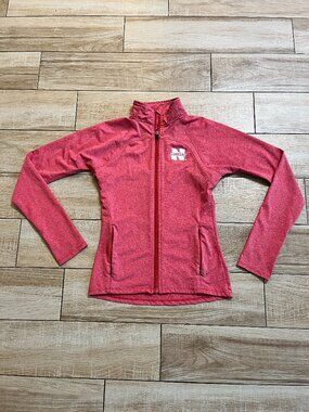 Womens Rivalry Threads Red Nebraska Huskers Zipper Jacket - S